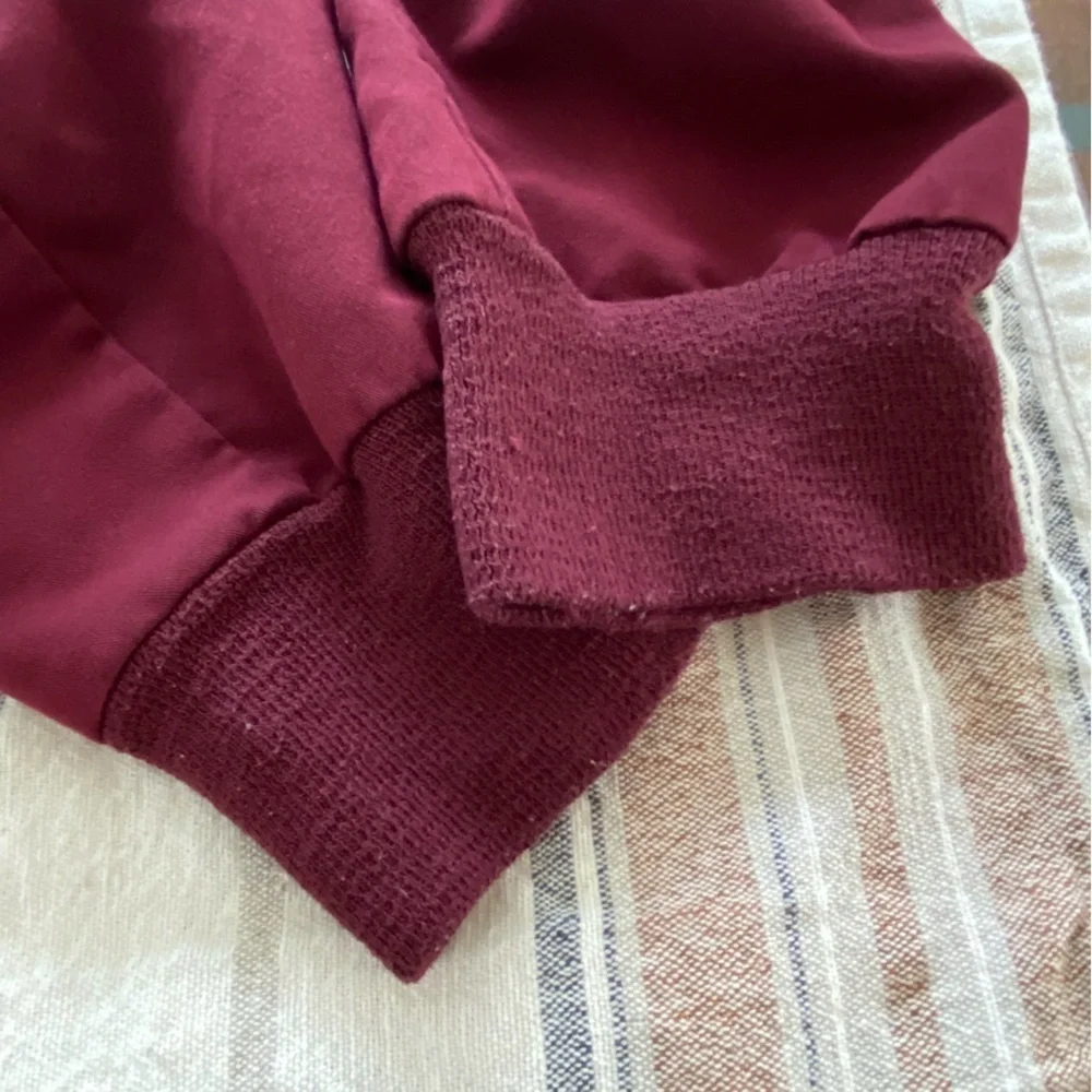 FIGS Maroon Red Tansen Jogger Scrub Pants Small